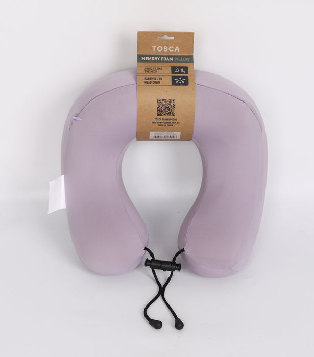 Deluxe Memory Foam Neck Cushion - Lavender