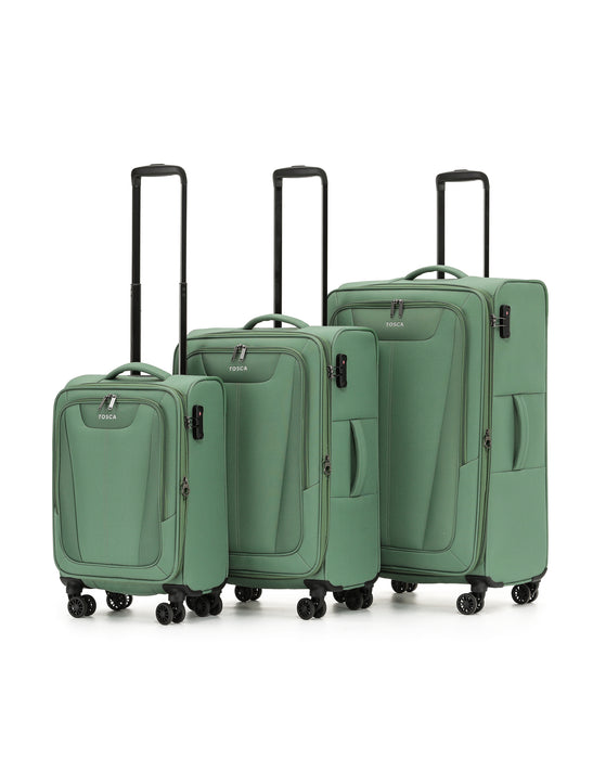 Altitude Soft Suitcase 3 Piece Set - Ivy