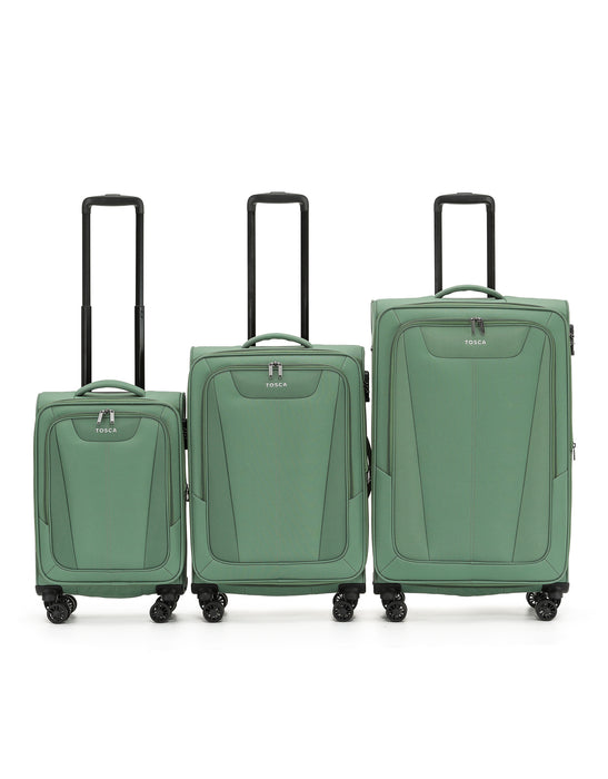 Altitude Soft Suitcase 3 Piece Set - Ivy