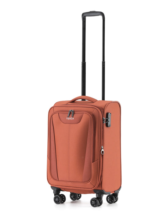 Altitude Soft Suitcase 3 Piece Set - Rust