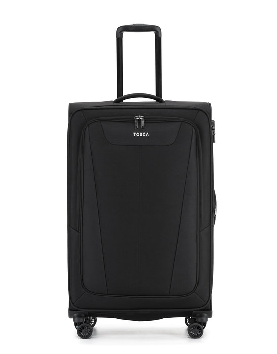 Altitude Soft Suitcase 3 Piece Set - Black