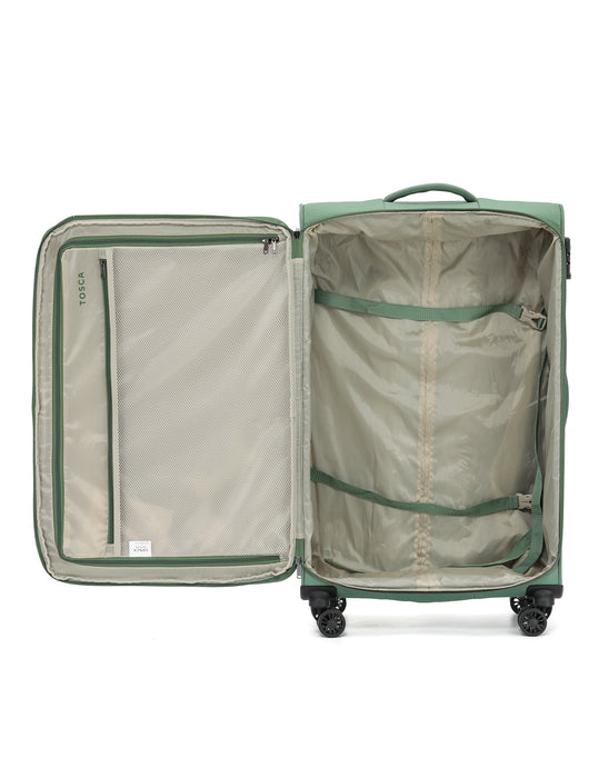 Altitude Soft Suitcase 3 Piece Set - Ivy