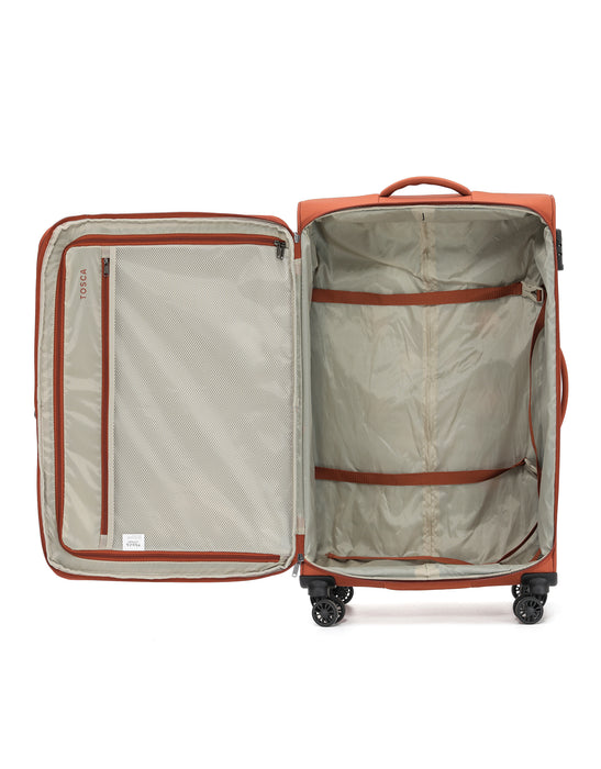 Altitude Soft Suitcase 3 Piece Set - Rust
