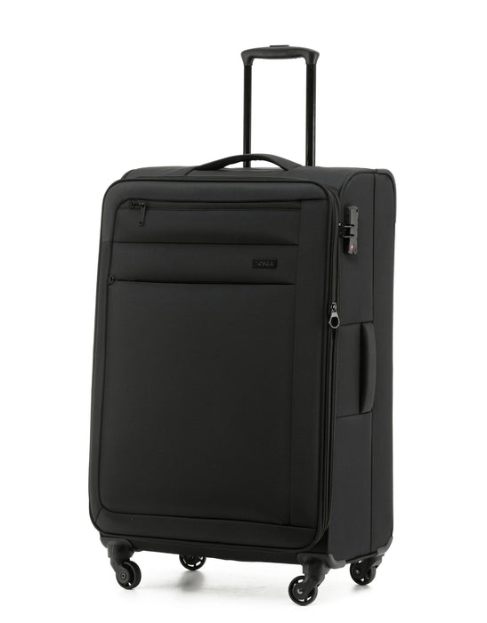 Sky-Runner 78cm Large Soft Suitcase - Black