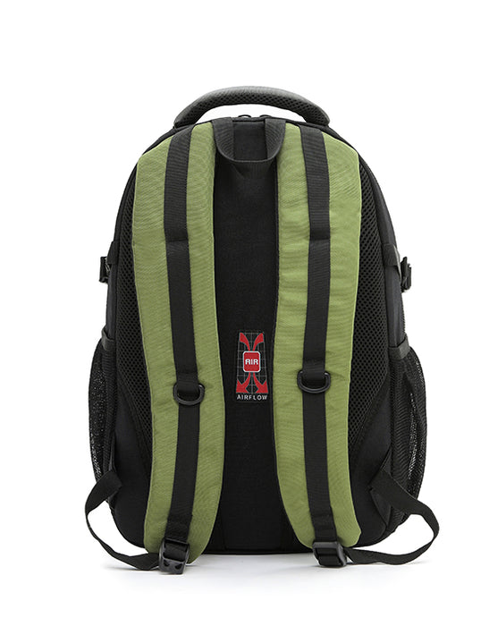 TOSCA Lime Grey Backpack Back