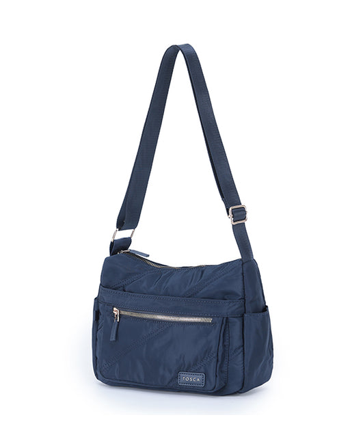 Harlow Navy Shoulder Bag