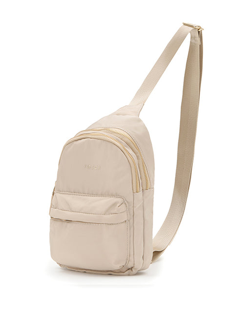 Harlow Beige Slinger Bag