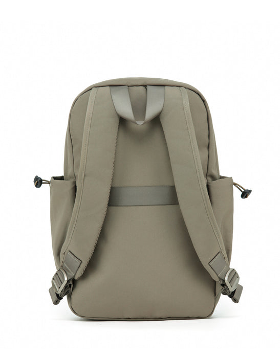 Anti-Theft Large Backpack - Taupe