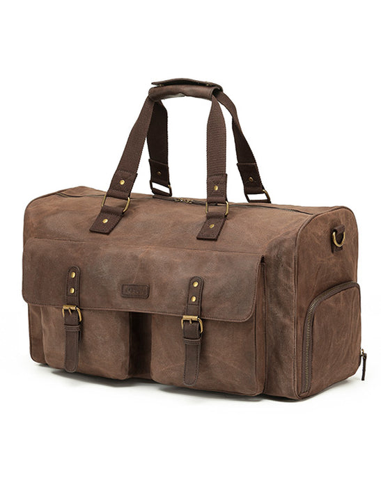 Waxed Canvas Duffle Bag