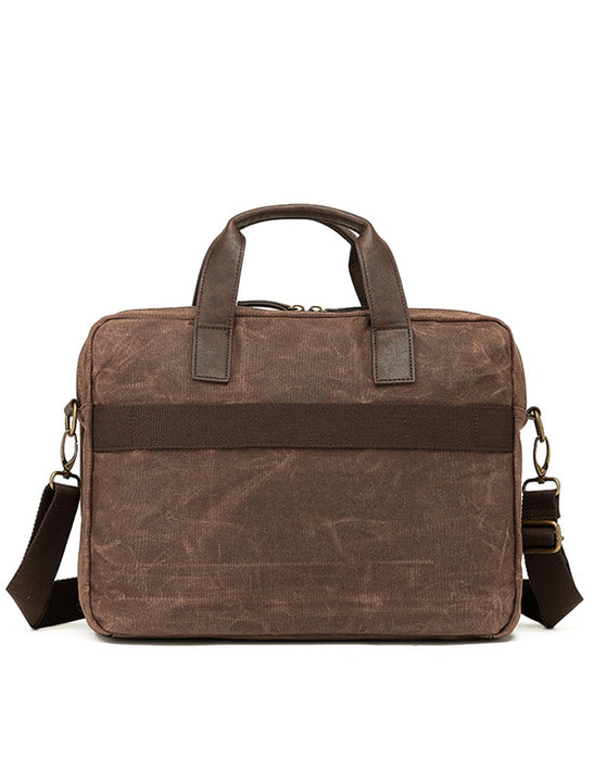 canvas briefcase