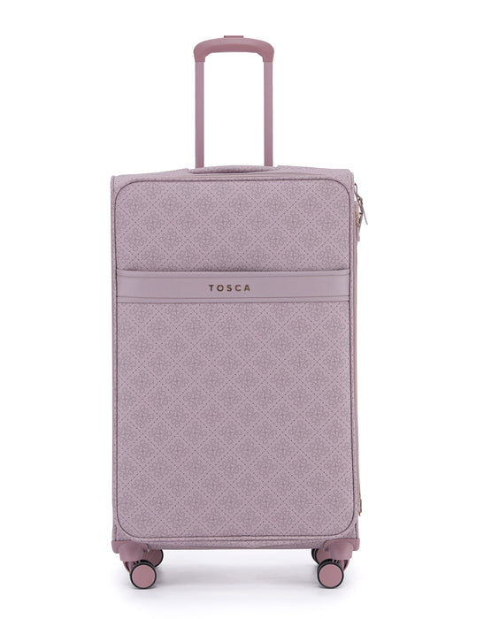 Willow 77cm Large PU Case - Misty Rose