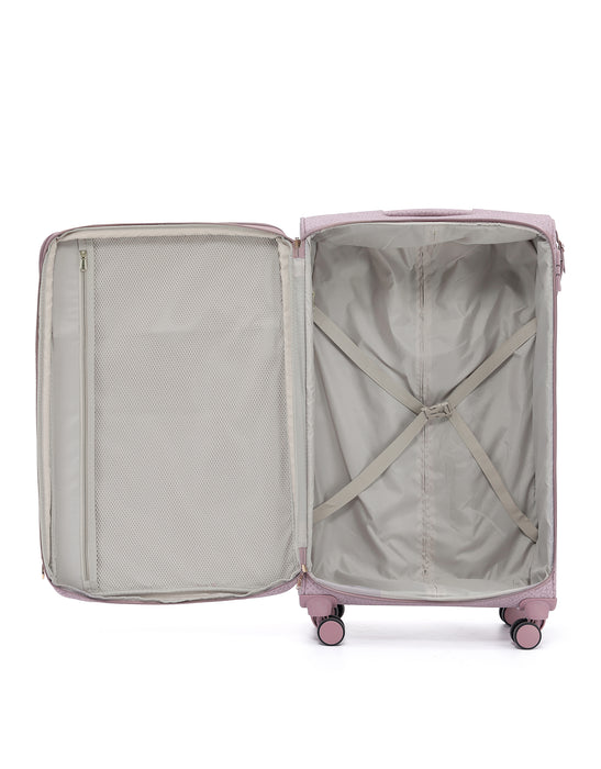 Willow 77cm Large PU Case - Misty Rose