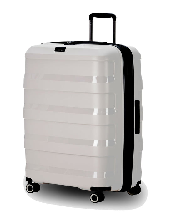 Comet 81cm X-Large Hard Suitcase - Cobblestone