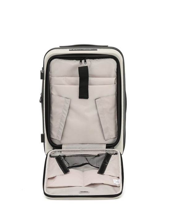 Zen Front Opening Hard Suitcase 3 Piece Set - Stone