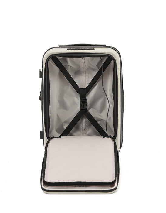 Zen Front Opening Hard Suitcase 3 Piece Set - Stone