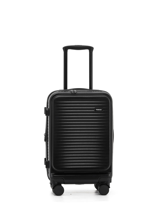 Zen 53cm Small Hard Case Carry On - Black
