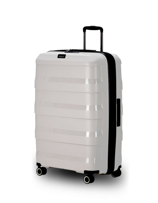 Comet 78cm Large Hard Suitcase - Cobblestone