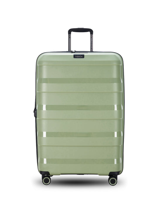 Comet 78cm Large Hard Suitcase - Sage Green