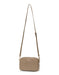 Small Taupe Crossbody Handbag
