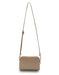 Small Taupe Crossbody Handbag