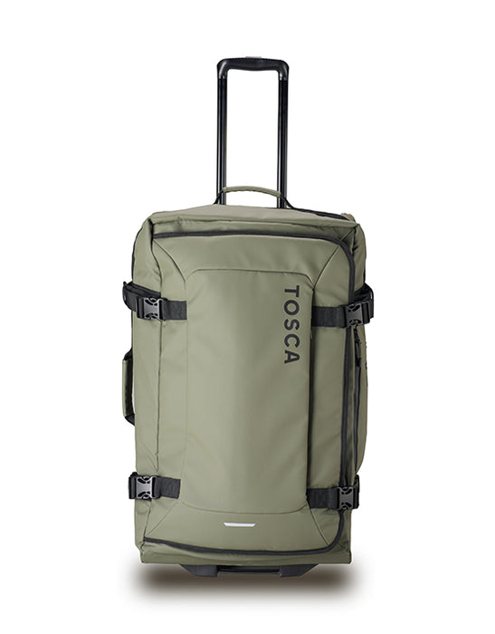 Delta Upright 70cm Large Duffle Wheel Bag - Khaki