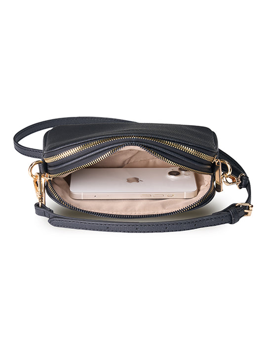 Small Black Crossbody Handbag