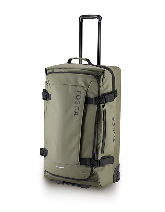 Delta Upright 70cm Large Duffle Wheel Bag - Khaki