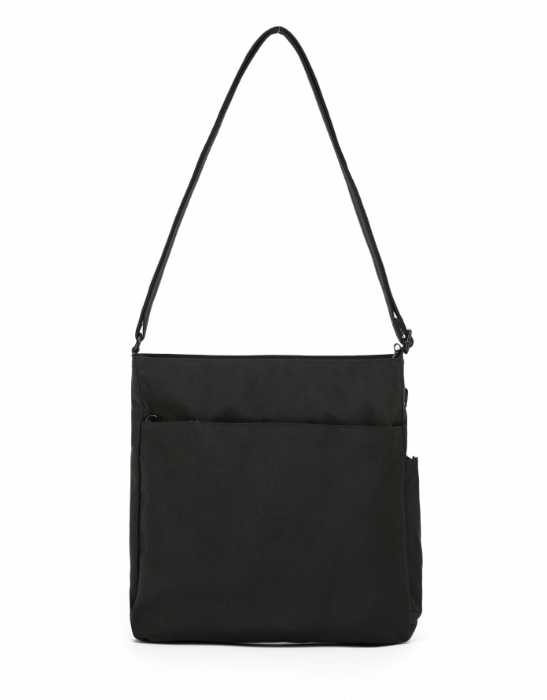 Anti-Theft Square Shoulder Bag - Mono Black