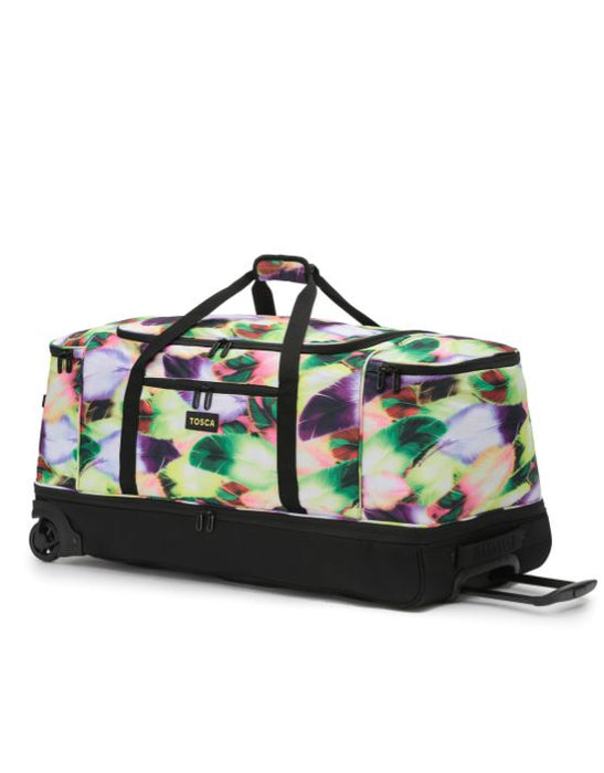 Large 85cm Split Compartment Wheel Bag - Yellow Feather