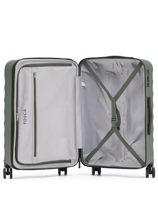 Interstellar 2.0 79cm Large Hard Suitcase - Moss