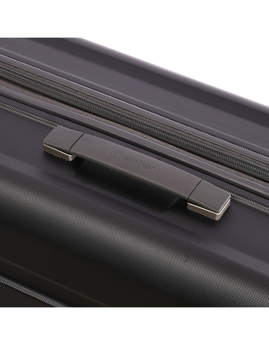Eminent Kapstadt 77cms Large Hard Suitcase - Black