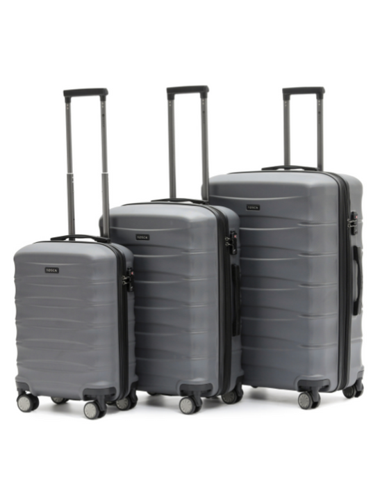 Avalon Luggage Set - Charcoal