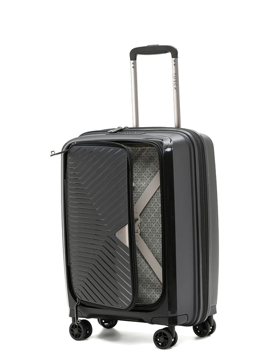 Space-X 55cm Small Hard Carry On - Black