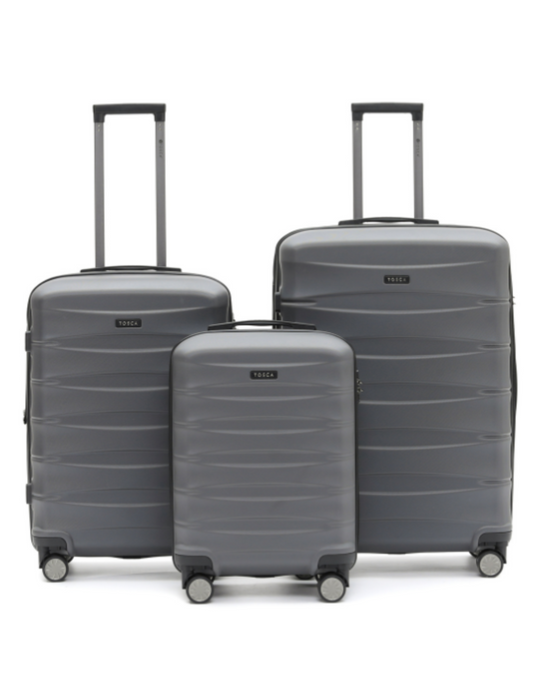 Avalon Luggage Set - Charcoal