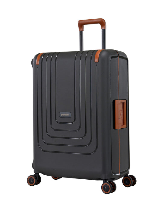 Eminent Vertica 68cm Medium Hard Suitcase – Raven Grey
