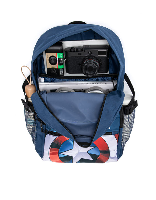Marvel Captain America 26L Backpack - Navy