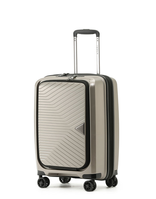 Space-X 55cm Small Hard Laptop Carry On - Champagne