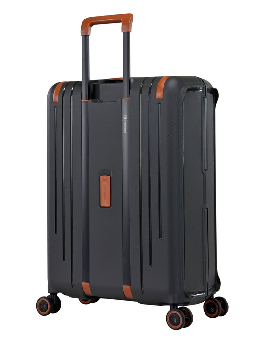 Eminent Vertica 76cm Large Hard Suitcase – Raven Grey