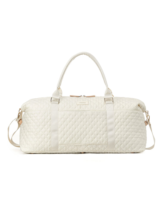 Metro Travel Duffle Bag - Quilted Mushroom