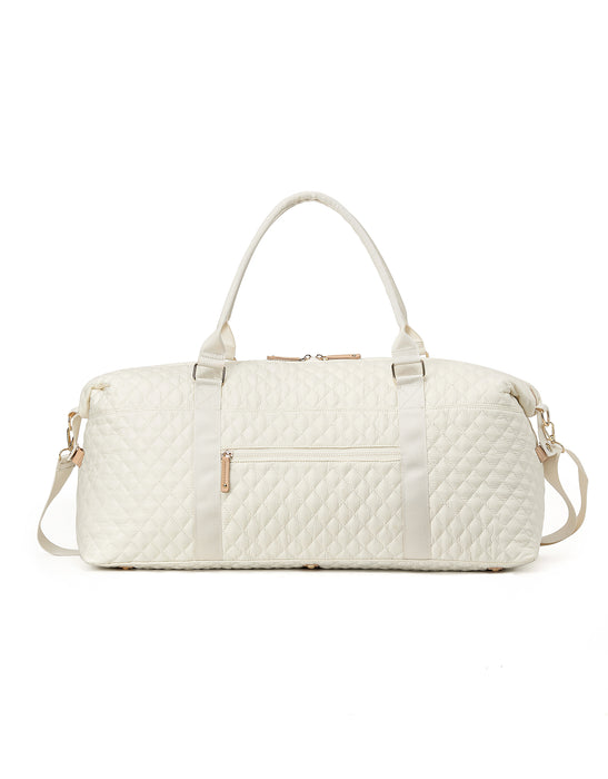 Metro Travel Duffle Bag - Quilted Mushroom