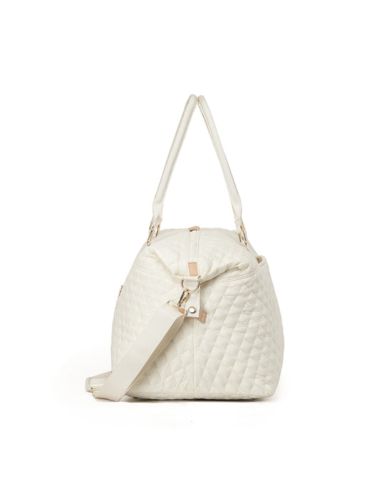 Metro Travel Duffle Bag - Quilted Mushroom