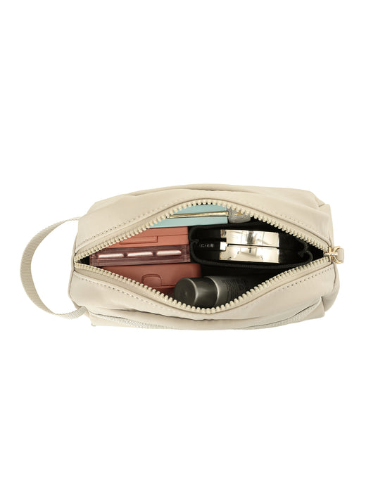 Metro Travel Duffle Bag - Stone Nylon