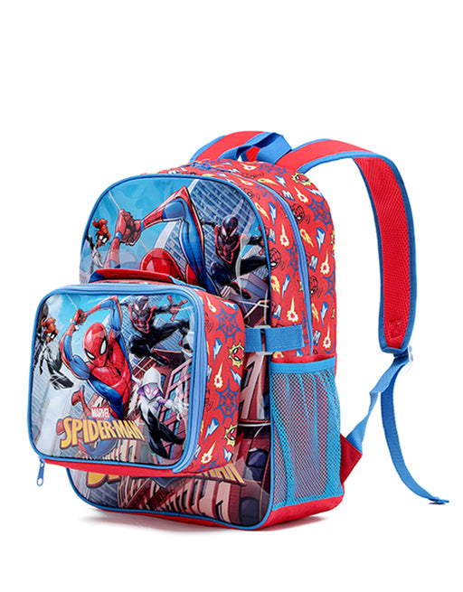 Spider Man Backpack with Cooler Bag