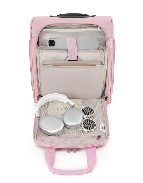 So Lite 38cm Small Under Seat Soft Carry On - Blush