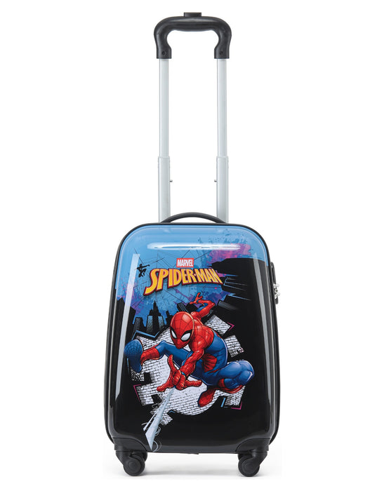 Marvel Spider-Man 45cm Small Hard Carry-On – Black/Blue