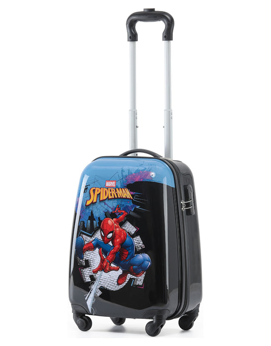 Marvel Spider-Man 45cm Small Hard Carry-On – Black/Blue