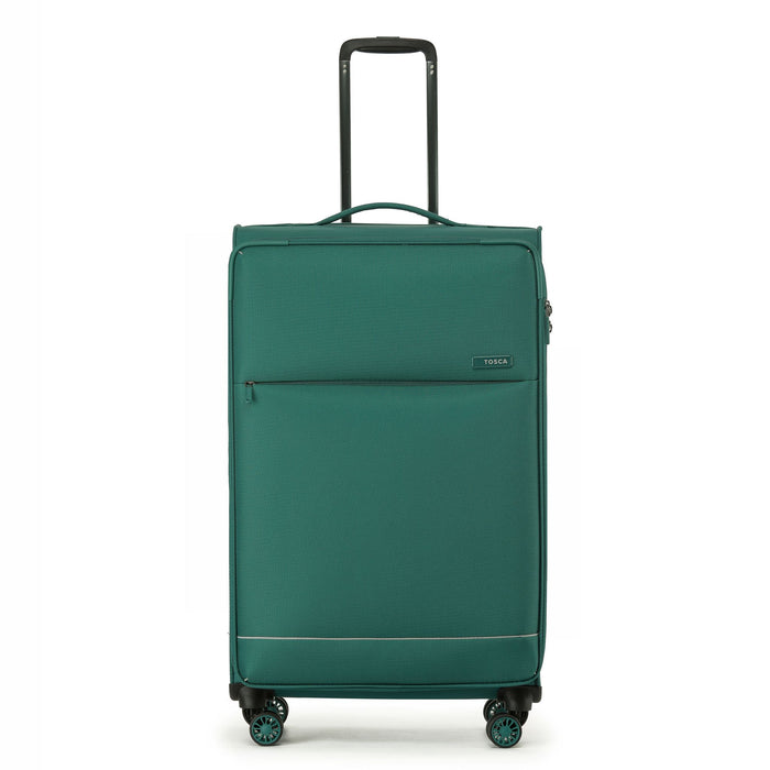 So Lite 79cm Large Soft Suitcase - Emerald Green