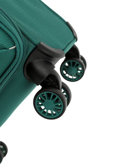 So Lite Soft Suitcase 3 Piece Set - Emerald Green