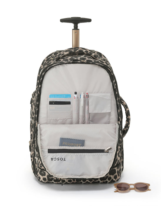 So Lite Trolley Backpack - Leopard
