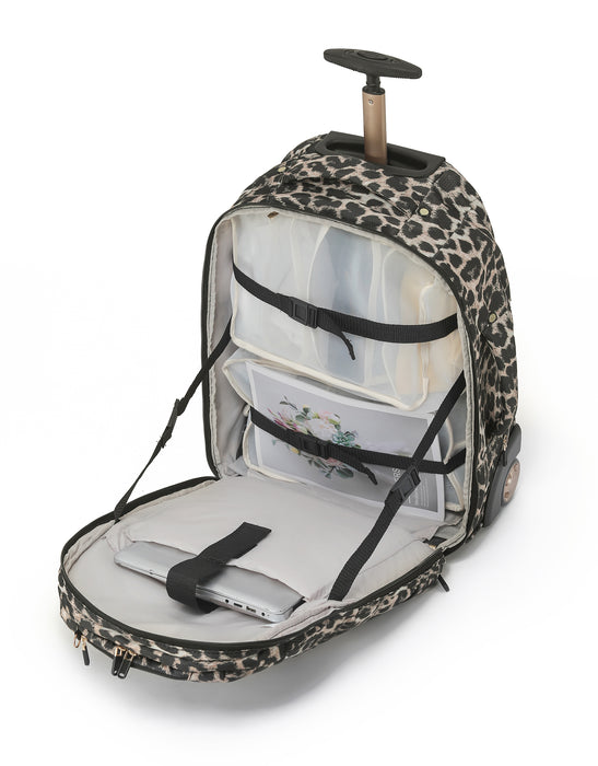So Lite Trolley Backpack - Leopard